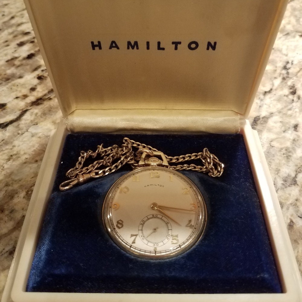 Hamilton (Vintage) Pocket Watch Excellent Condtion